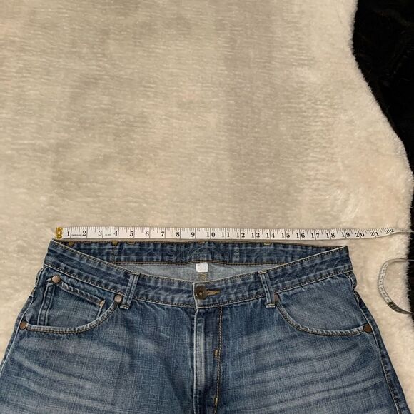 Silvertab Levi’s Mens Blue Slim Straight Denim‎ Jeans Size 38x32 Cotton Pants - Picture 8 of 9